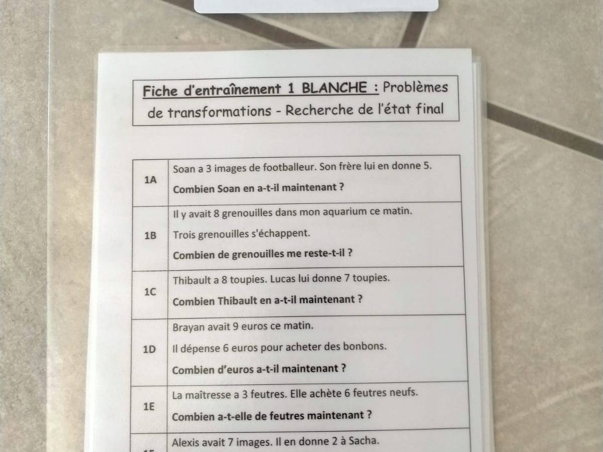 Cycle 3 : Ceintures de problèmes du CE2 au&nbsp;CM2