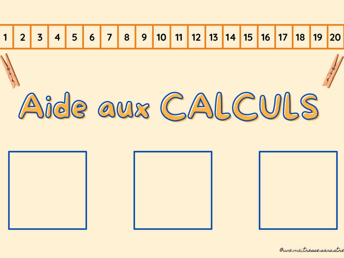Outil pour petits calculs additifs &&nbsp;soustractifs